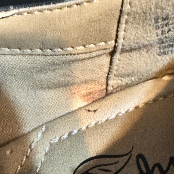 Strictly Comfort Leather Zipper Boot Heel So Comfy! Size 9 - Picture 8 of 9